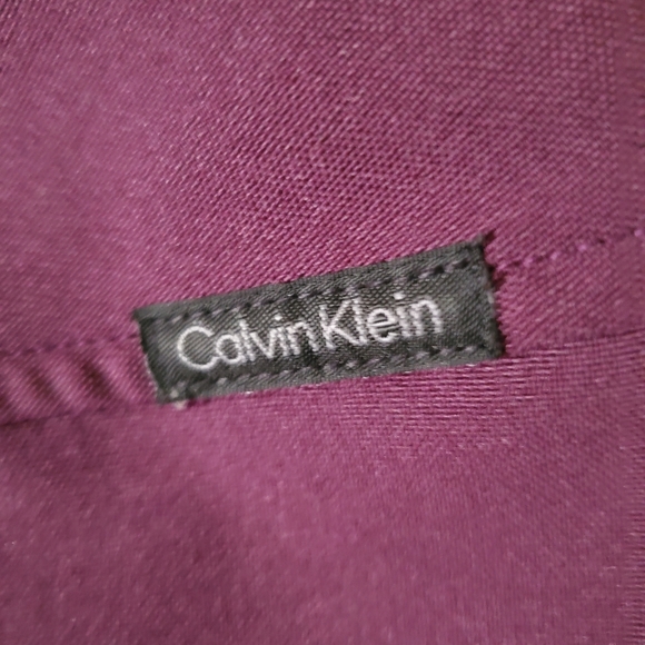 Purple Calvin Klein mini-skirt - Picture 3 of 4